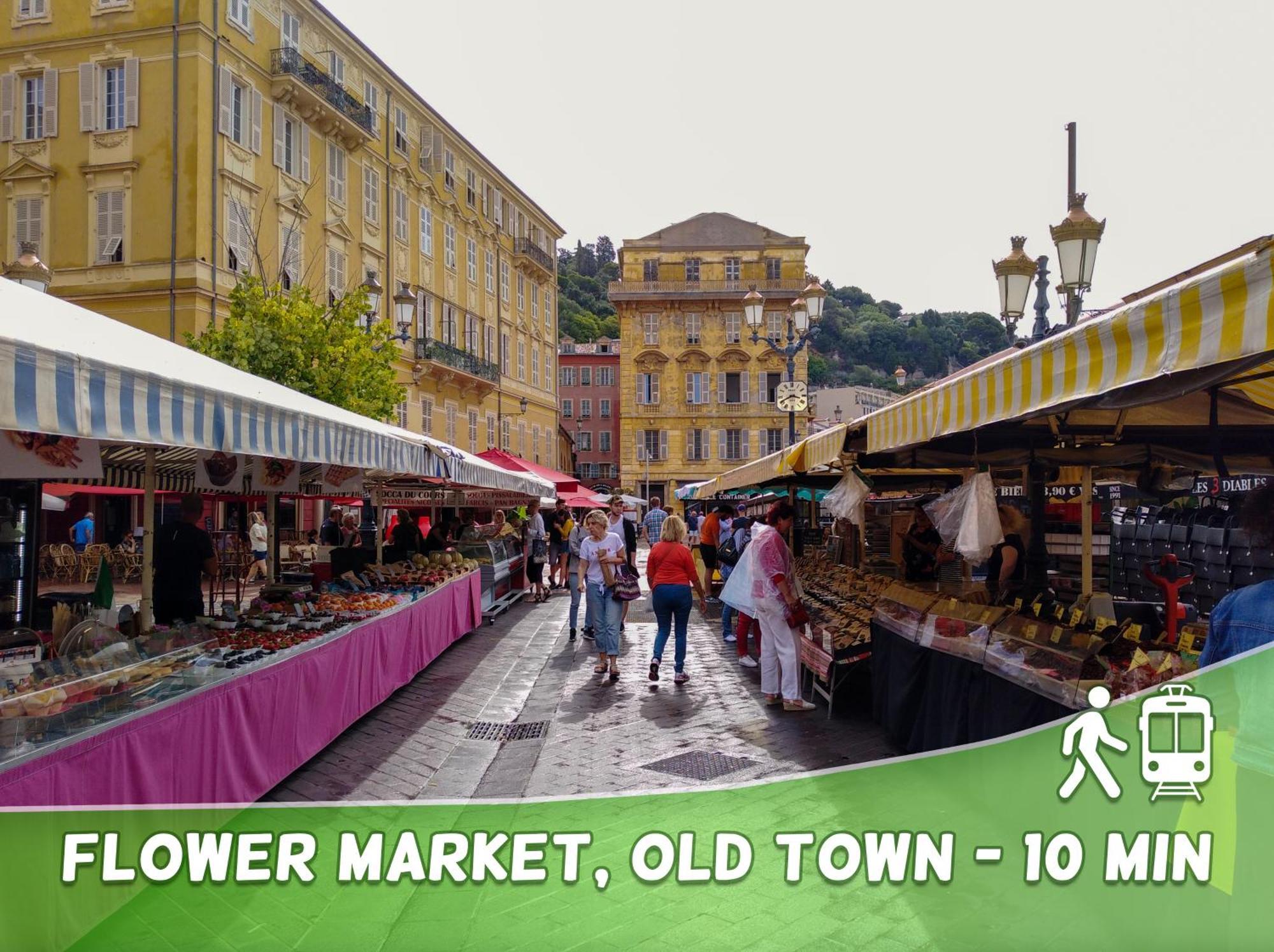 Cozy T2 - Lovely Balcony - Center - Liberation - Clim - Wifi Appartamento *